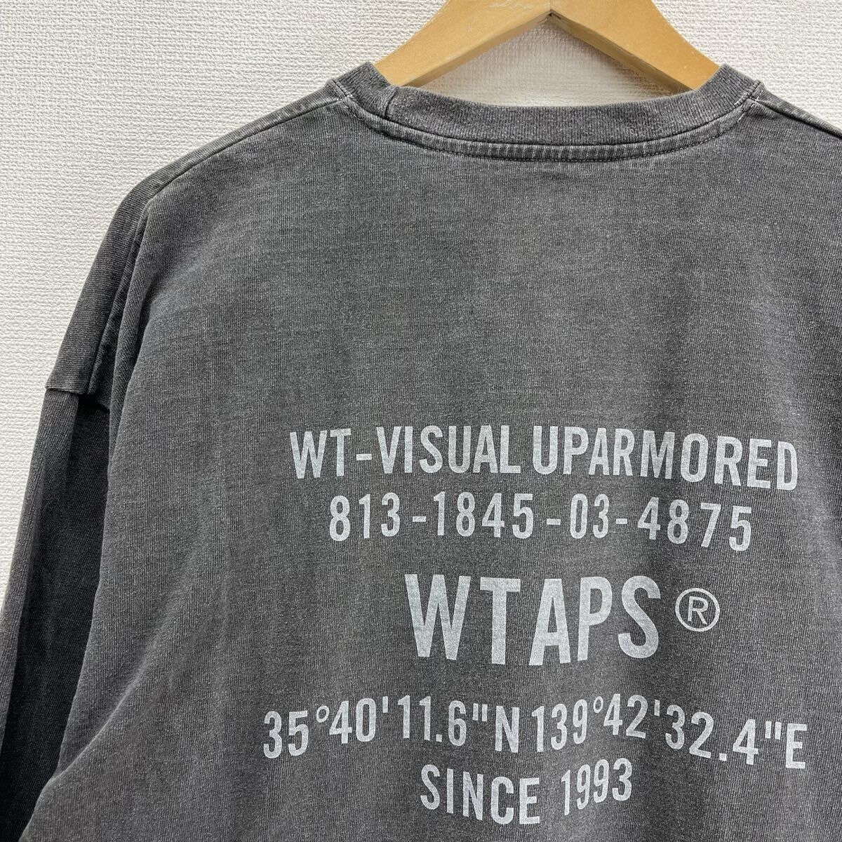 Wtaps 7 Minutes, Long -Sleeved Cut -And -Sew 24Aw 242Atdt-Csm09 Spec/Ls/Cotton