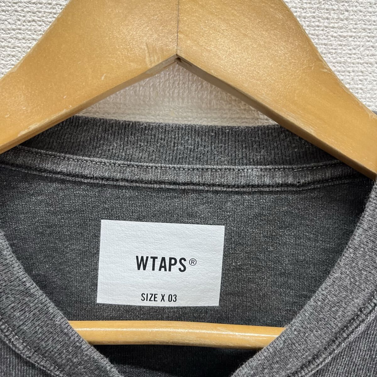 Wtaps 7 Minutes, Long -Sleeved Cut -And -Sew 24Aw 242Atdt-Csm09 Spec/Ls/Cotton