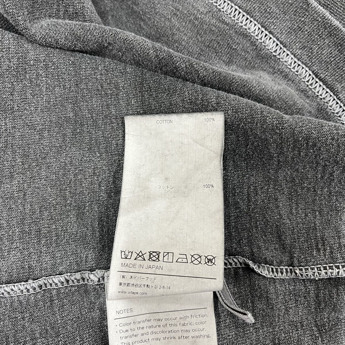 Wtaps 7 Minutes, Long -Sleeved Cut -And -Sew 24Aw 242Atdt-Csm09 Spec/Ls/Cotton