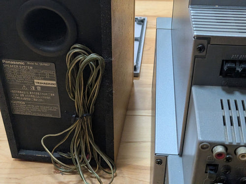 Panasonic Cd Md Cassette Deck Sa-Pm57Md