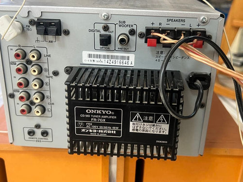 Onkyo Cd Md Cassette Deck Fr-G7X
