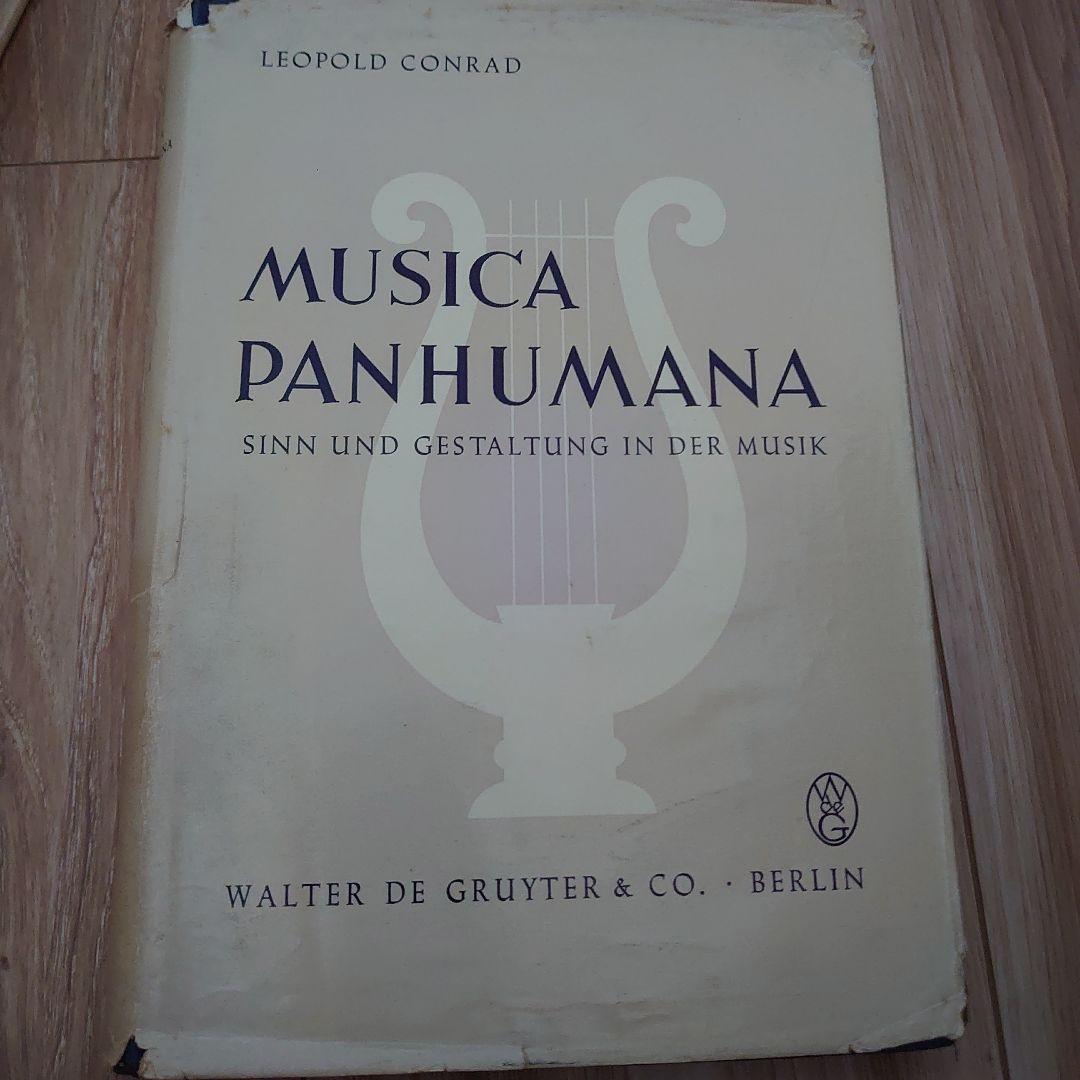 Art Design Music Musica Panhumana Walter De Gruyter&Co.