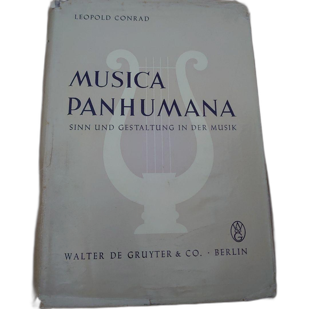 Art Design Music Musica Panhumana Walter De Gruyter&Co.
