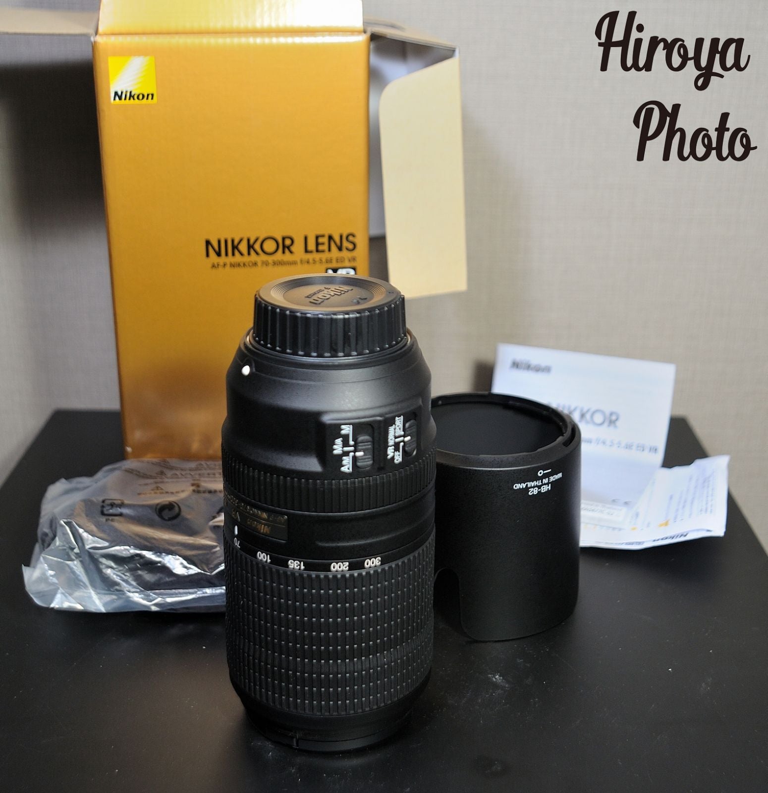 Nikon Lens (Zoom) Af-P Nikkor 70-300Mm F4.5-5.6E Ed Vr