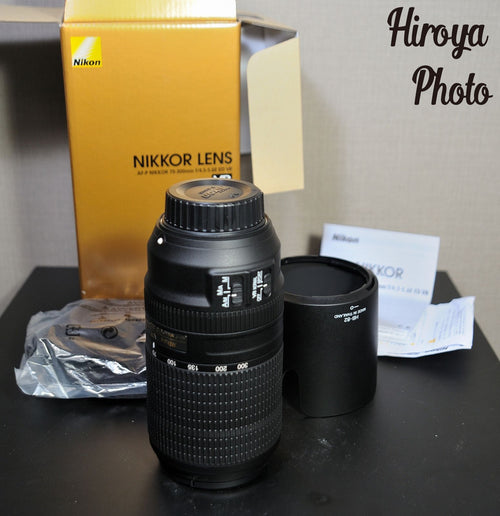 Nikon Lens (Zoom) Af-P Nikkor 70-300Mm F4.5-5.6E Ed Vr