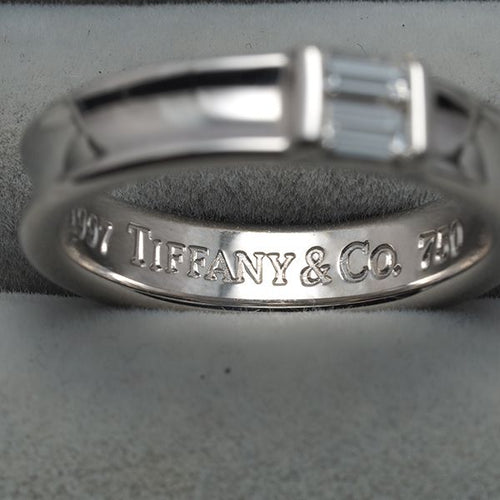 Tiffany Ring 11 K18Wg #191710