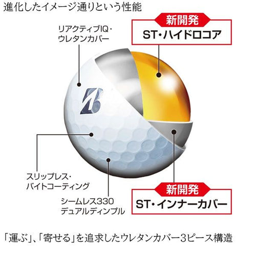 Bridgestone Ball Tour B X 1 Golf