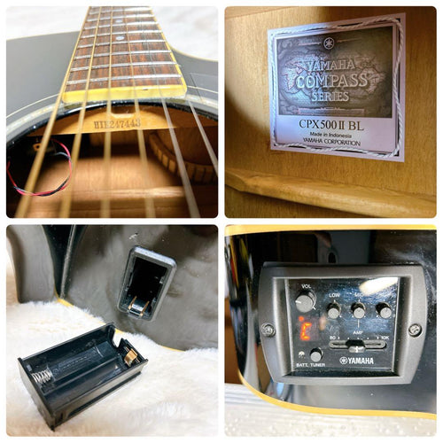 Yamaha Acoustic Guitars Cpx500Ii Bl