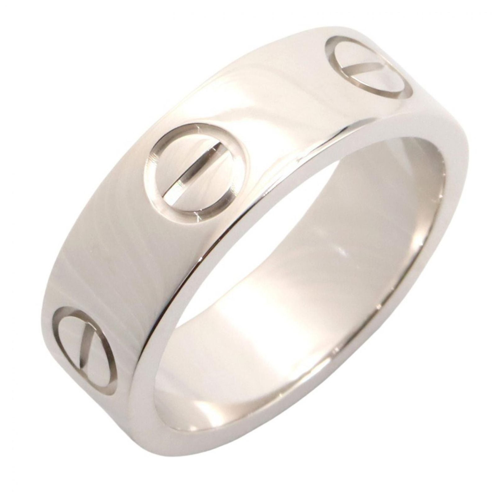 Cartier Ring K18Wg Used A