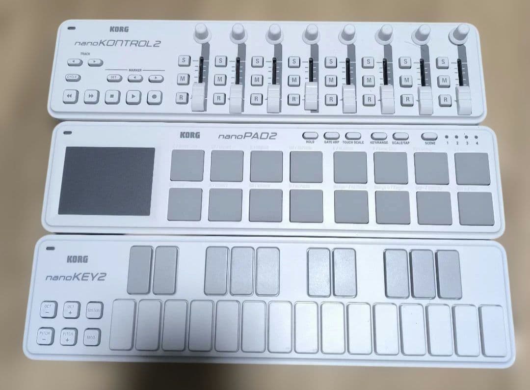 Midi Keyboard Pad Korg Nano 3 Key2 Pad2 Kontrol2