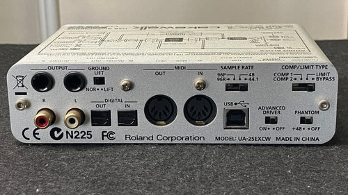 Roland Other Cakewalk By Audio Capture Ua-25Ex