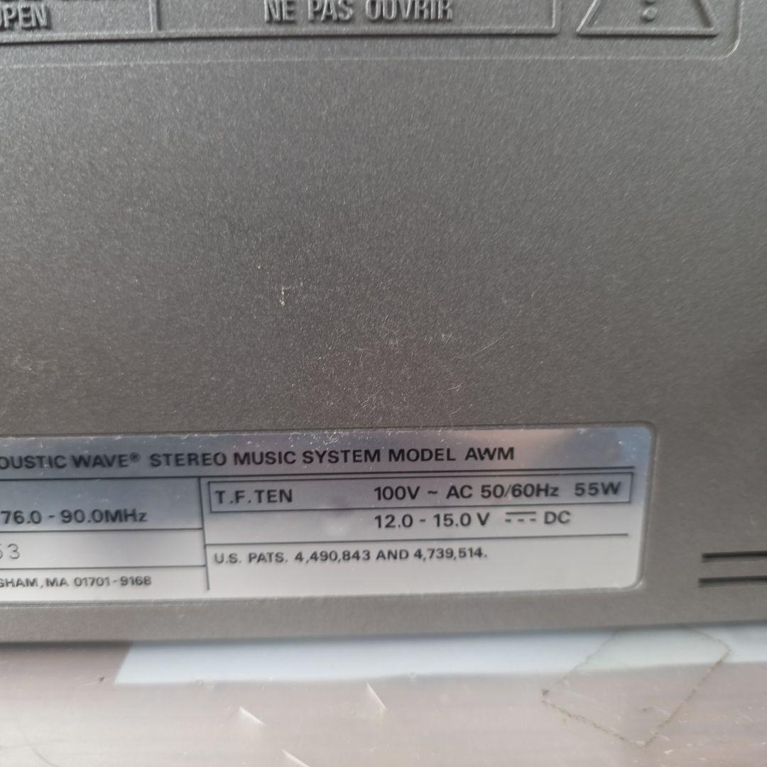 Bose Autre système de musique à ondes acoustiques