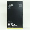 Nikon Lens (Zoom) Nikkor Z 70-200Mm F/2.8 Vr S