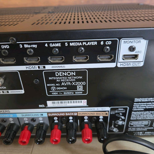 Denon Av Amplifiers Avr-X2000 7.1Ch