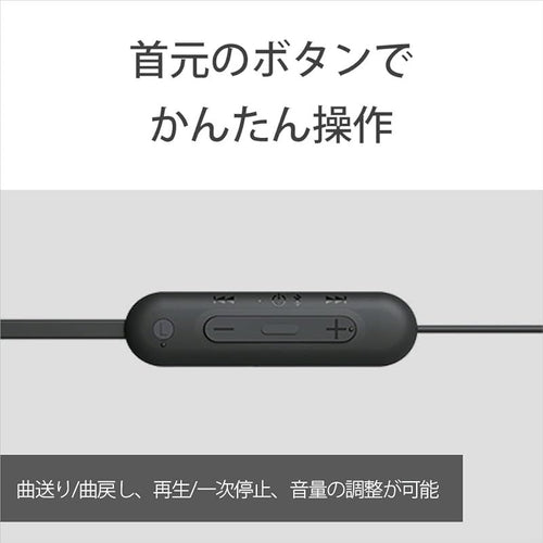 Wireless Earphone (Sony) Wi-C100:Bluetooth /25 /Ipx4 /Dsee Wi-C100 Lz 0