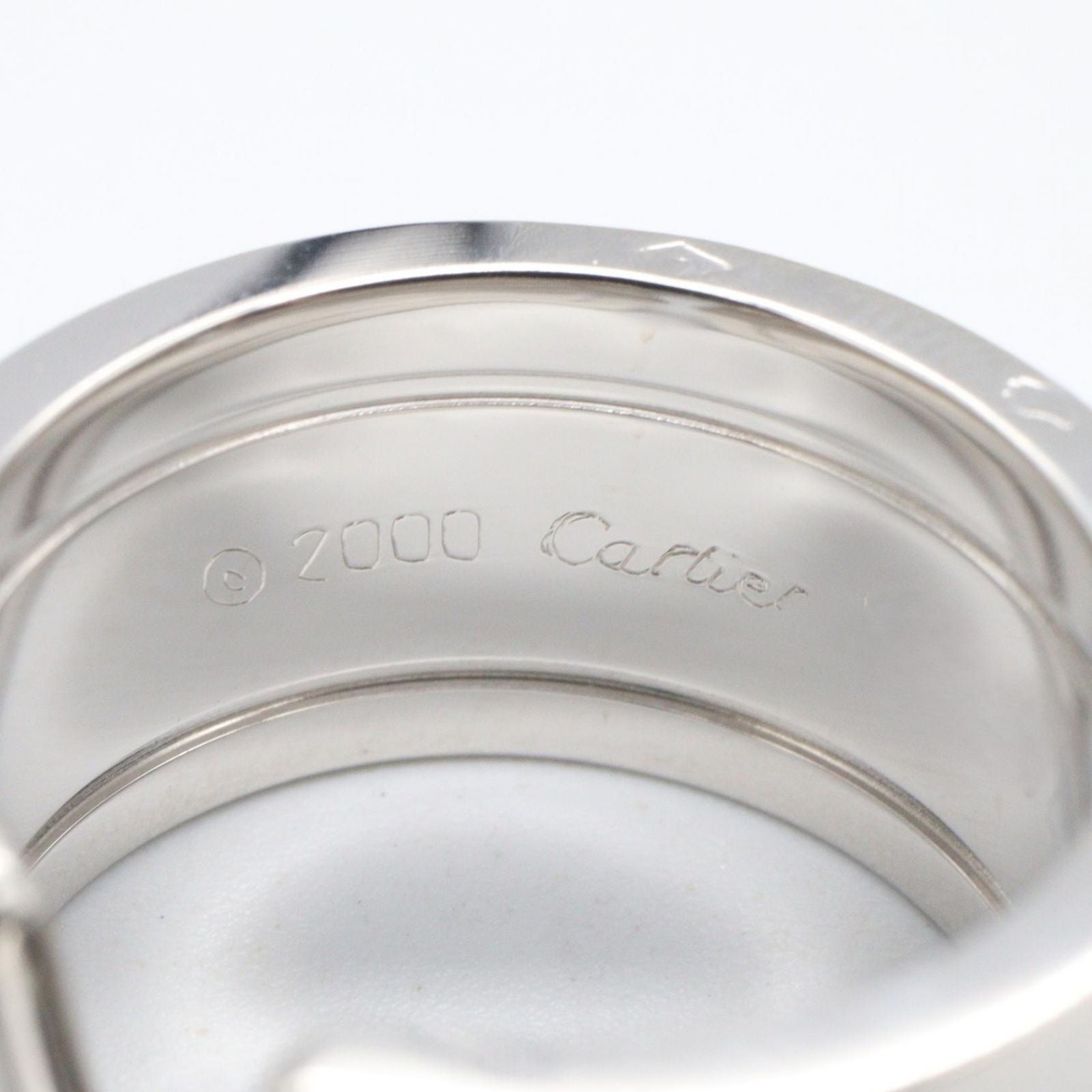 Cartier Ring C2 K18Wg Used A