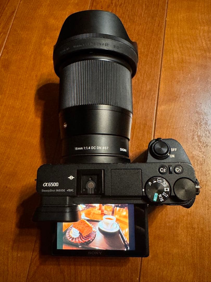 Sony Mirrorless Interchangeable Lens Cameras 6500 Sigma F1.4