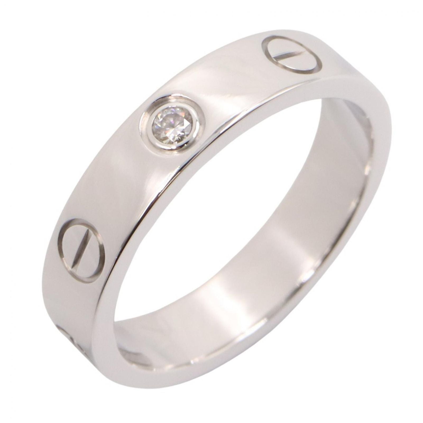 Cartier Ring 1Pd K18Wg Used A