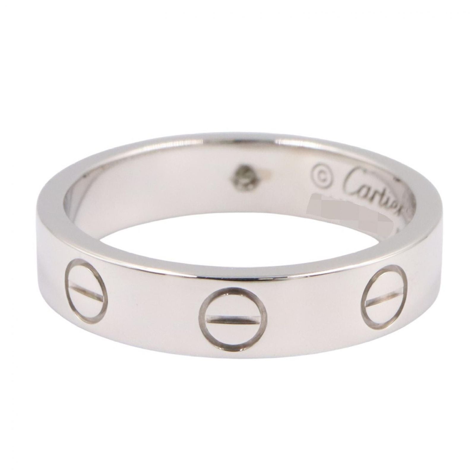 Cartier Ring 1Pd K18Wg Used A