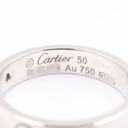 Cartier Ring 1Pd K18Wg Used A