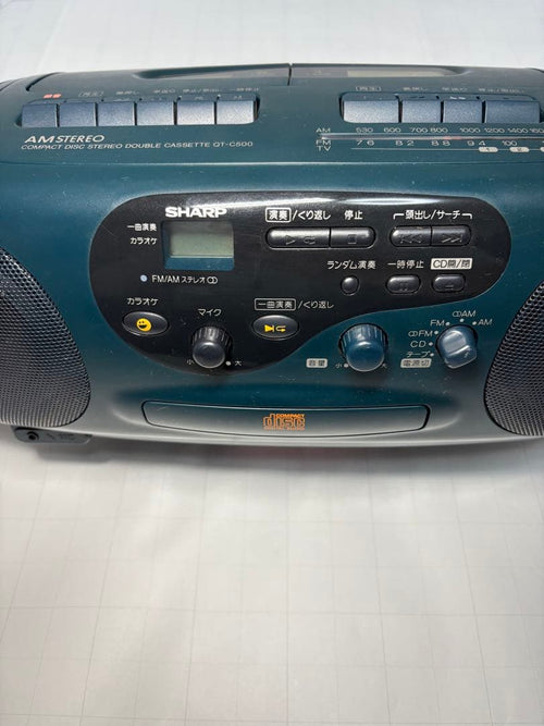 Sharp Radios Radio Cassette Players Qt-C500