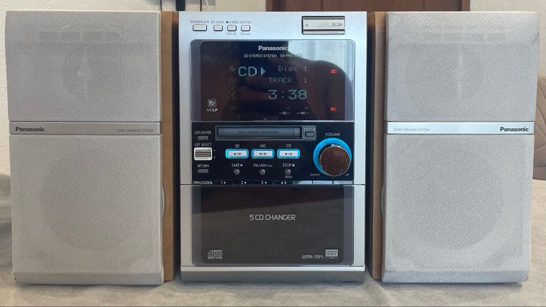 Panasonic Mini Component Systems Sa-Pm710Sd