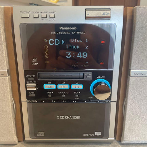 Panasonic Mini Component Systems Sa-Pm710Sd