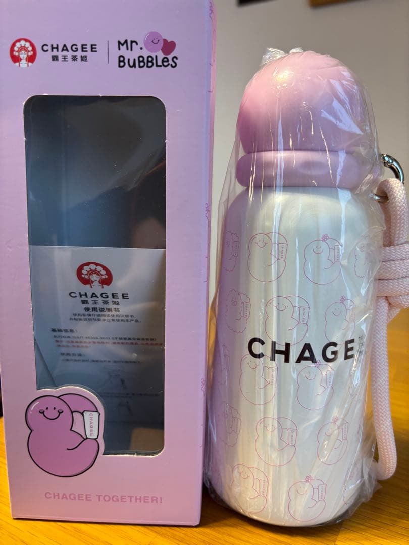 Water Bottle Chagee Mr. Bubbles 380Ml