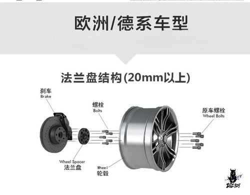 Wheel Cap R50-R59 Pcd 4X100 M14X1.25 2