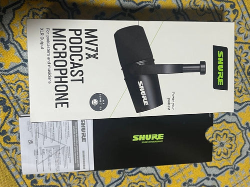 Shure Dynamic Microphones Mv7X Triton Audio Fethead