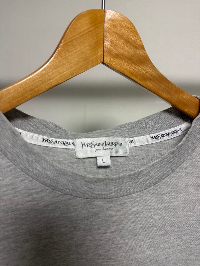 Yves Saint Laurent T-Shirts 70S Ysl Logo Tee L