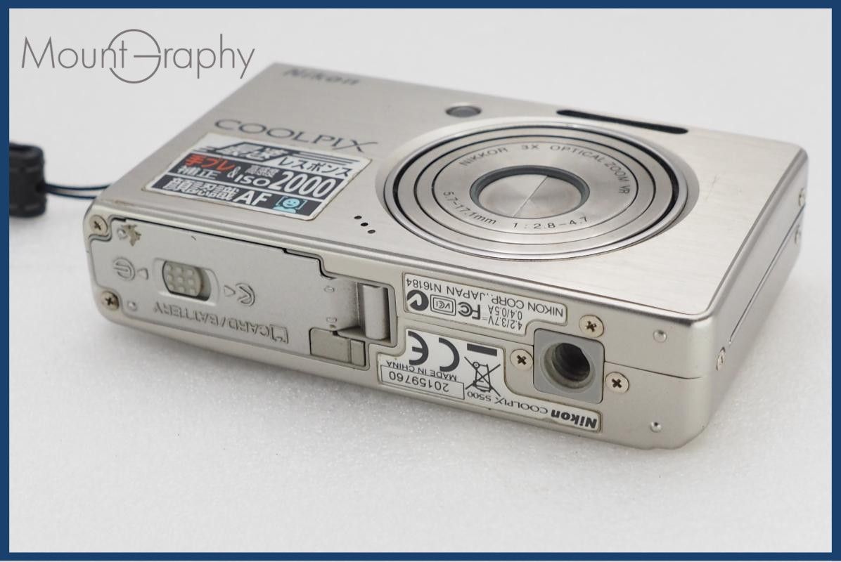 Compact Digital Camera Nikon Coolpix S500 #I11018