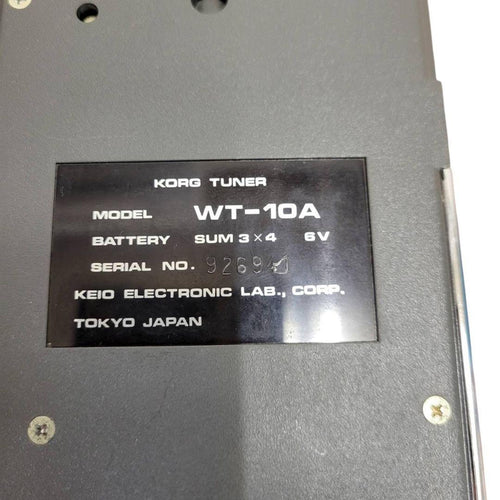 Korg Tuners Wt-10A