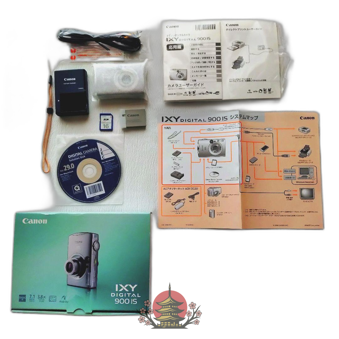 Canon Compact Digital Camera Ixy 900Is