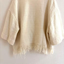 Tomorrowland Half-Sleeve Three-Quarter-Sleeve V
