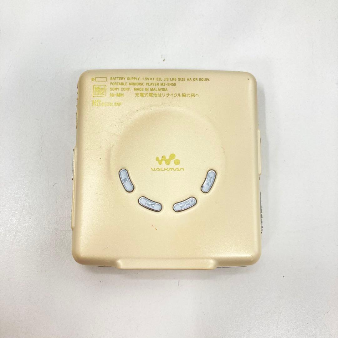 Sony Portable Md Player Mz-Eh50 Hi-Md Ok