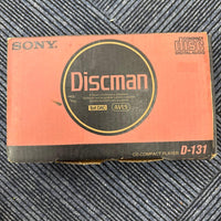Sony Portable Cd Players Discman D-131