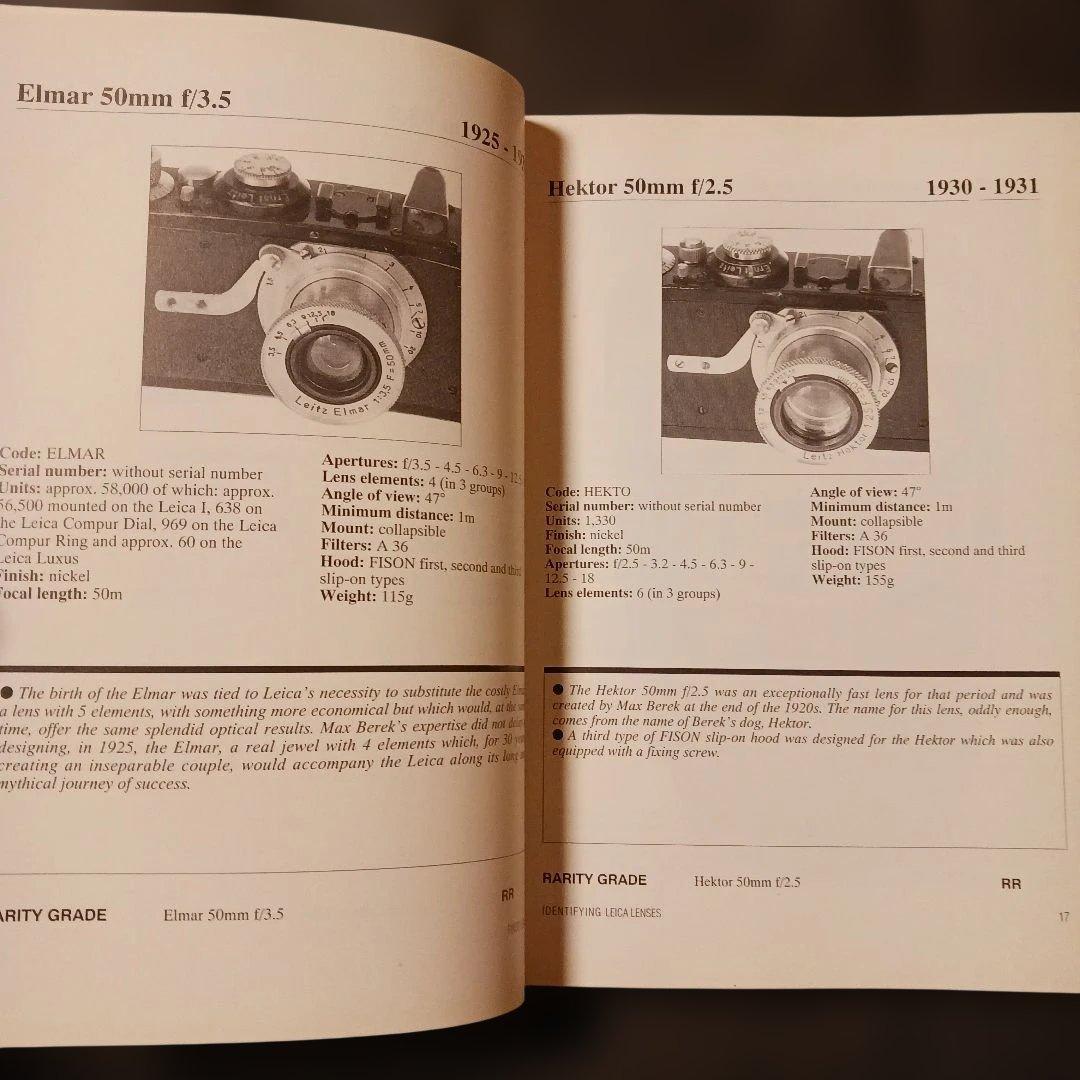 Hobbies, Sports Practical Guides Identifying Leica Lenses