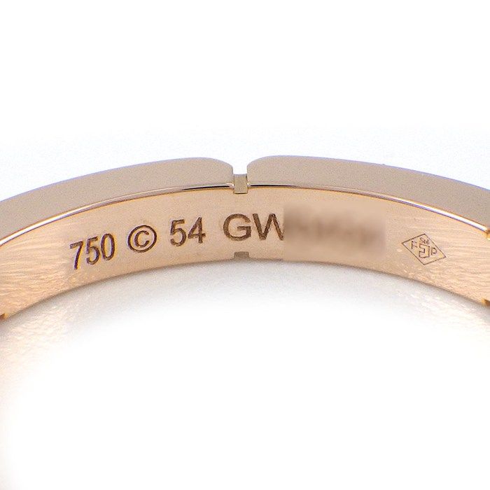 Cartier Ring K18Pg 13.5 #54