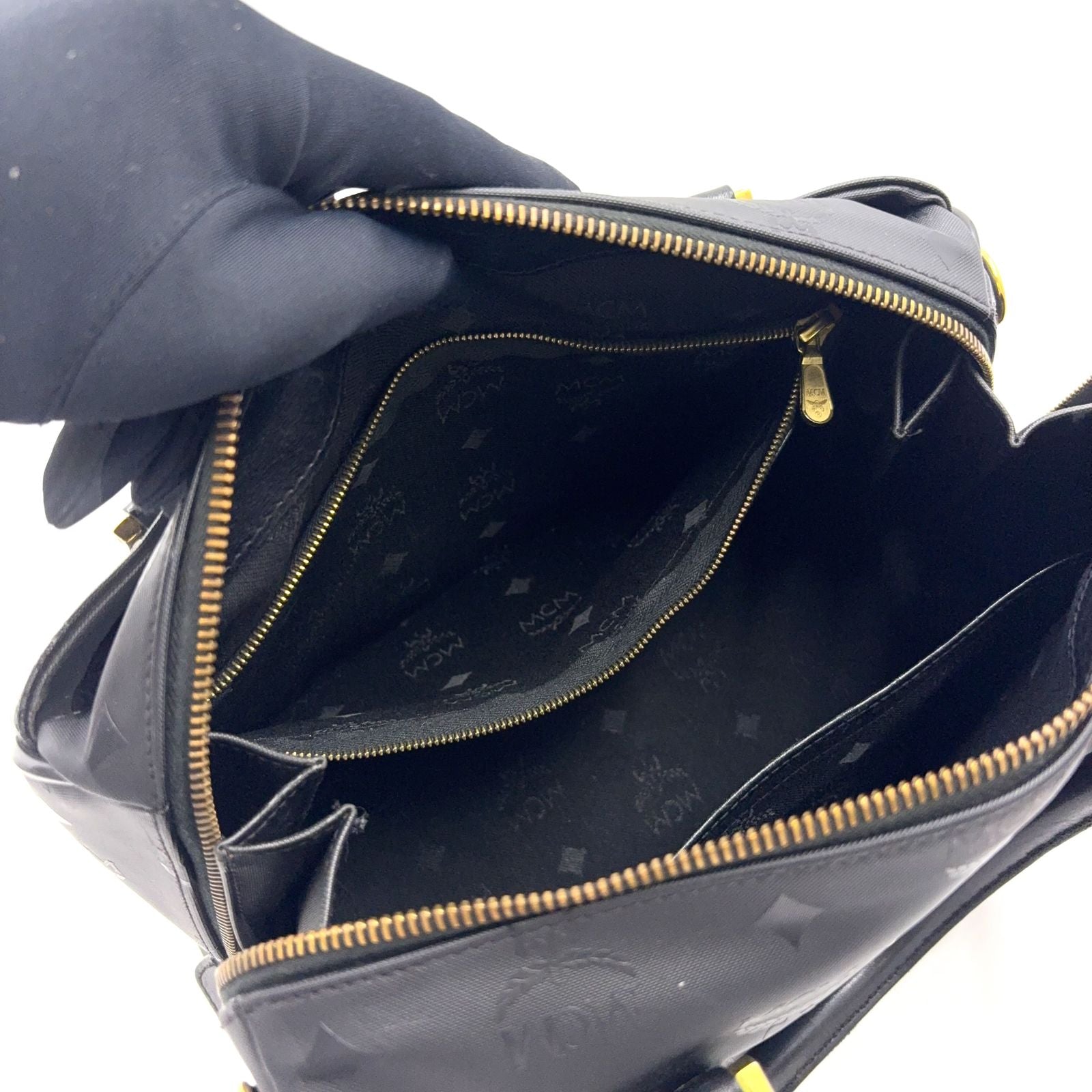 Mcm Boston Bag Travel Pvc