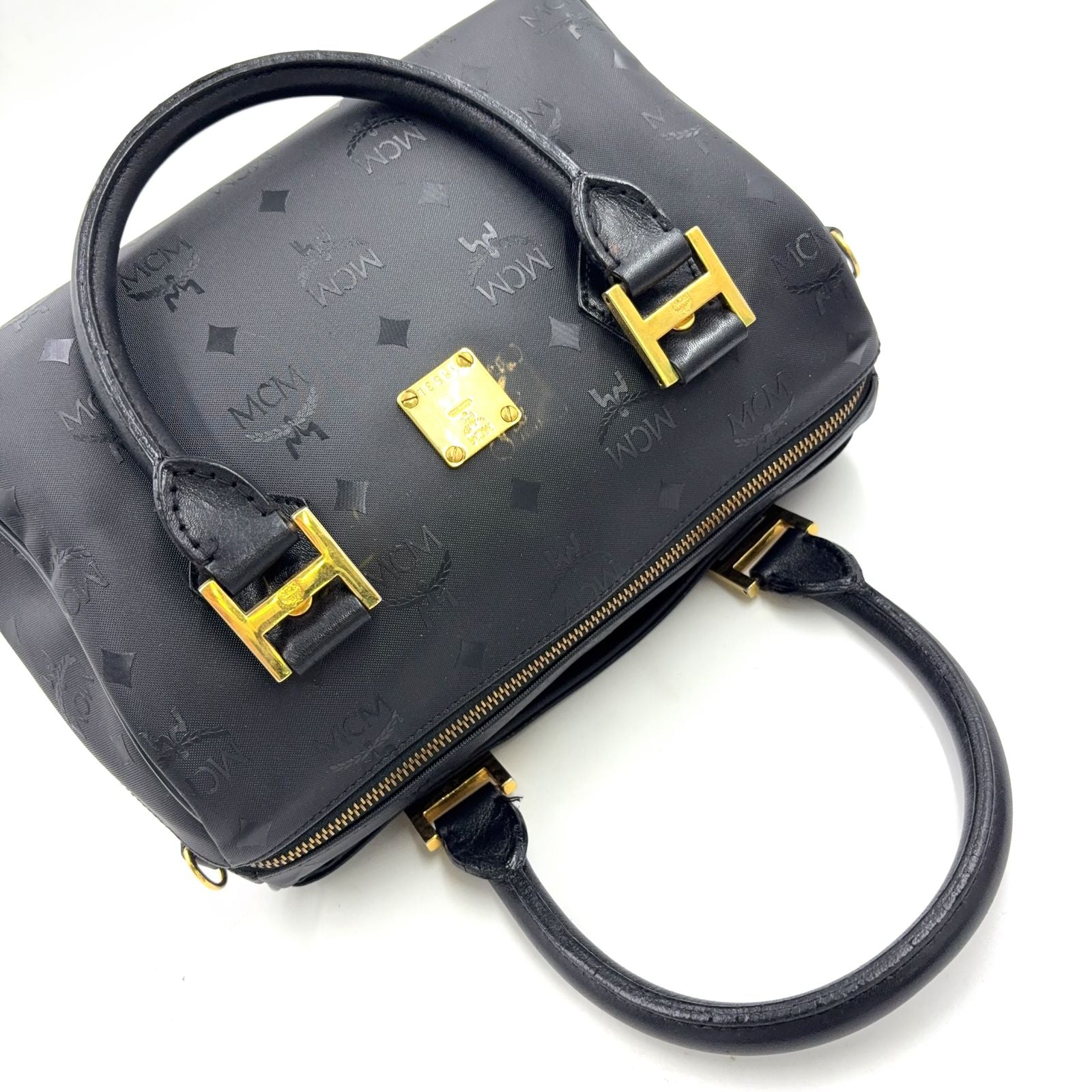 Mcm Boston Bag Travel Pvc