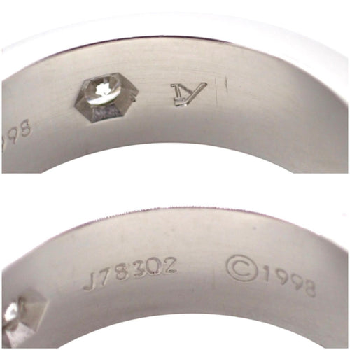 Cartier Ring 46 750 Wg 6 3P 4947