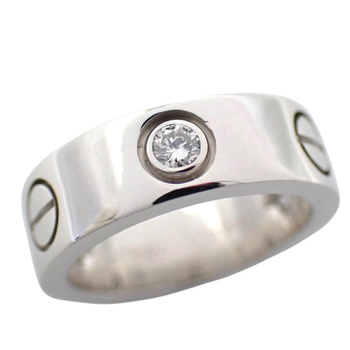 Cartier Ring 46 750 Wg 6 3P 4947