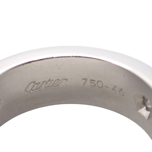 Cartier Ring 46 750 Wg 6 3P 4947