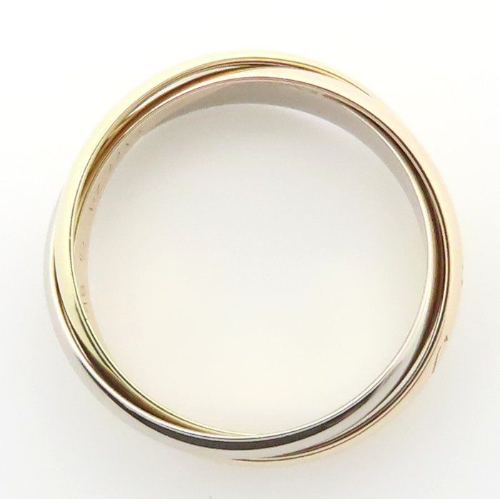 Cartier Ring #48 8 B4235100 K18 /294972 Bj