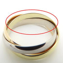 Cartier Ring #48 8 B4235100 K18 /294972 Bj