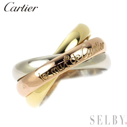 Cartier Ring K18Yg/Wg/Pg 51