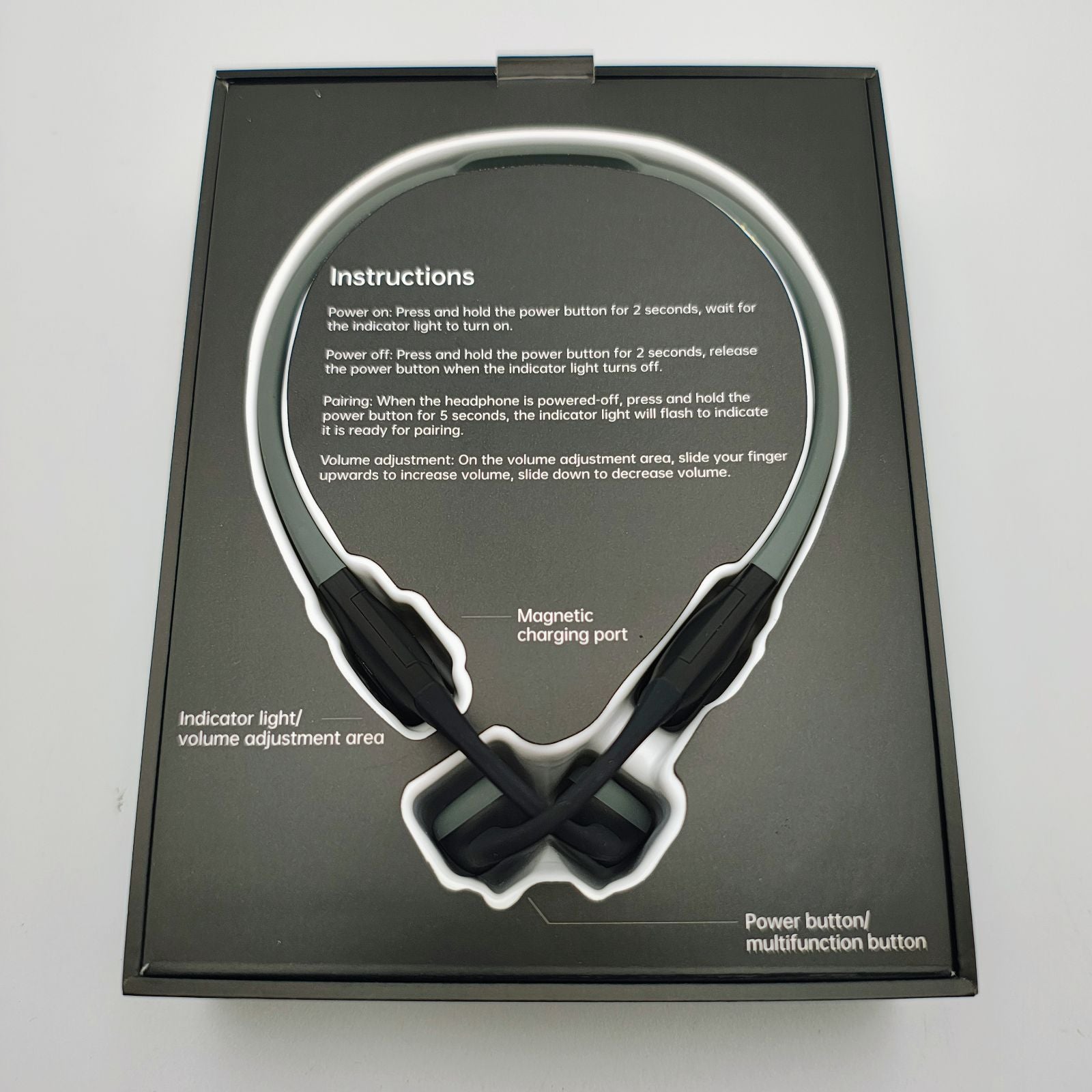 Bone Conduction Earphone Mojowa Mojo2 Bluetooth My352