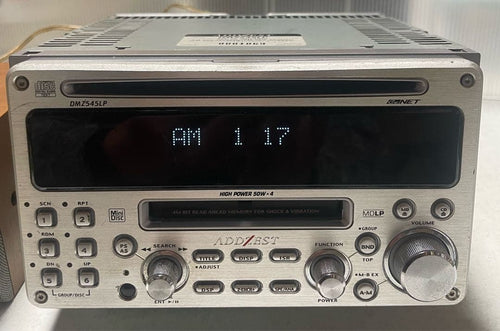 Clarion Cd Md Cassette Deck Addzest Dmz545Lp