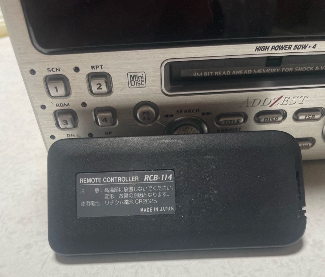 Clarion Cd Md Cassette Deck Addzest Dmz545Lp